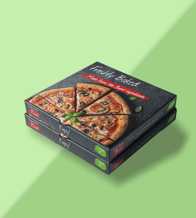 Digital Printed Pizza Boxes